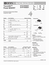 DataSheet IXTA70N085T pdf